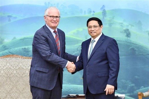 PM receives President of US Semiconductor Industry Association hinh anh 1