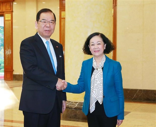 Vietnamese, Japanese Communist Party officials hold talks hinh anh 1