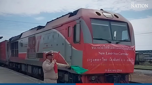 Direct Thailand-China cargo rail service launched hinh anh 1