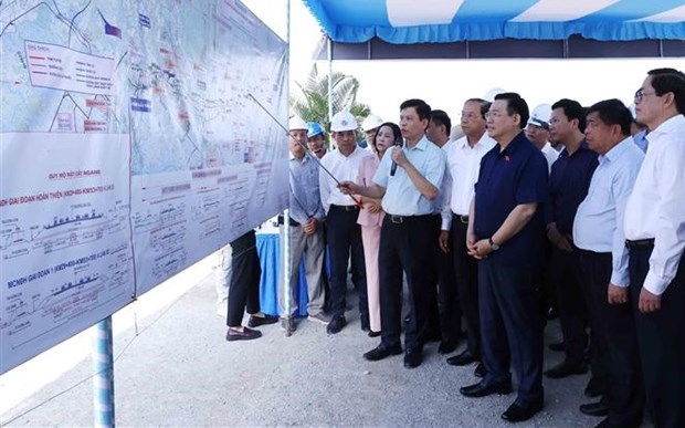 NA Chairman pays working visit to Ba Ria – Vung Tau hinh anh 1