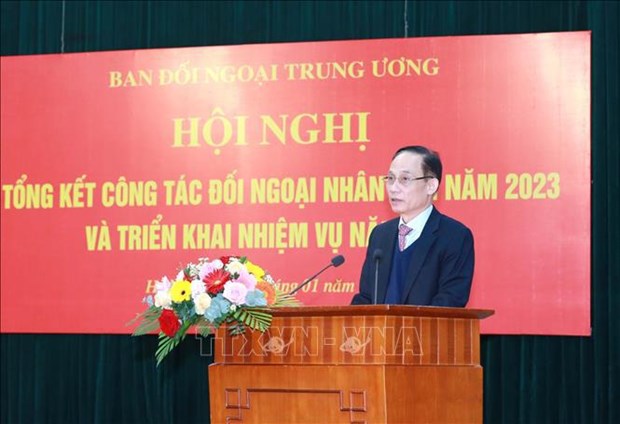 People-to-people diplomacy an important pillar of Vietnam’s diplomatic sector: senior official hinh anh 1