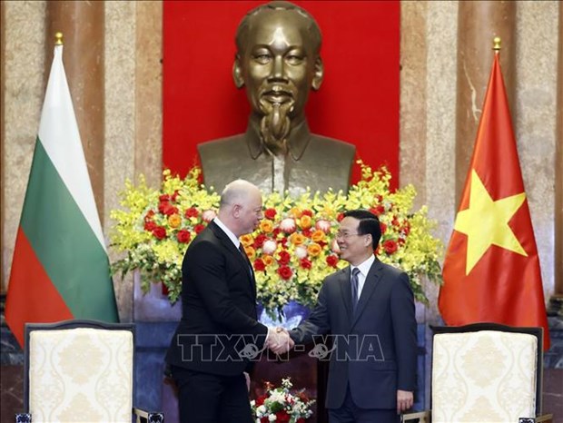 President welcomes top Bulgarian legislator on visit to Vietnam hinh anh 1