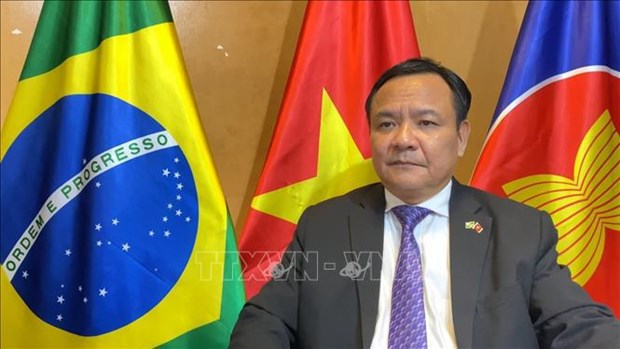 Brazilian President interested in advancing ties with Vietnam: Ambassador hinh anh 1
