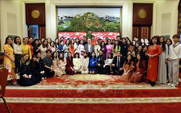 OVs in China join get-together in celebration of Lunar New Year hinh anh 2