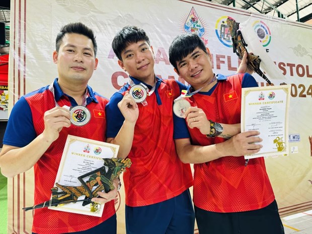 Vietnam wins additional silver at 2024 Asian shooting championships hinh anh 1