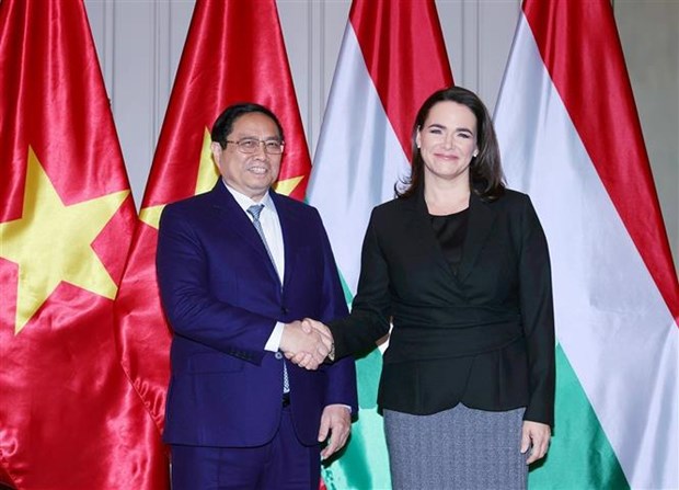 Hungary considers Vietnam most crucial partner in Southeast Asia: Hungarian president hinh anh 1