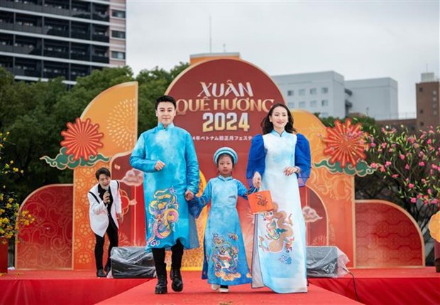Vietnamese in Argentina, Japan celebrate Lunar New Year hinh anh 2