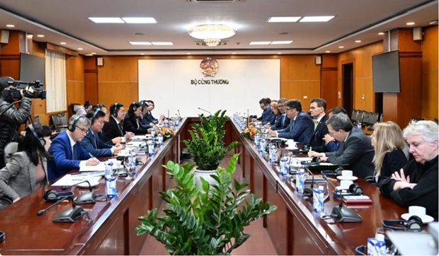 Vietnam, Germany boost cooperation in industry, trade, energy hinh anh 1