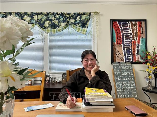 The woman who inspires love for mother tongue among young Vietnamese in US hinh anh 1