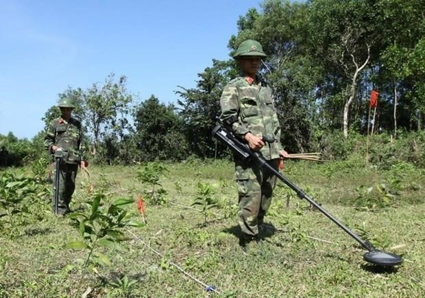 Quang Tri to clear 42 million sq.m. of land from cluster bombs in 2024 hinh anh 1
