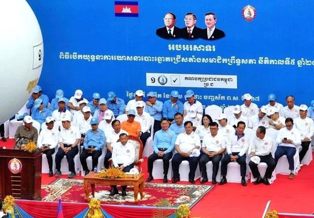 Campaign for Senate election in Cambodia kicks off hinh anh 1