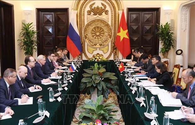 Vietnam, Russia hold 13th diplomacy - defence - security strategy dialogue hinh anh 1