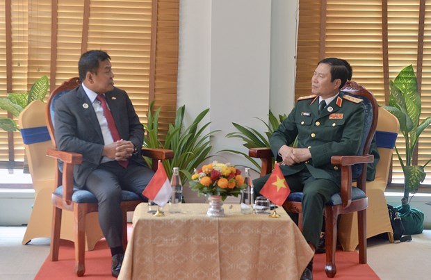 Vietnam strengthens defence ties with Indonesia, Philippines hinh anh 1