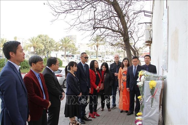 Algerian journalists dying in accident in Vietnam in 1974 commemorated hinh anh 1