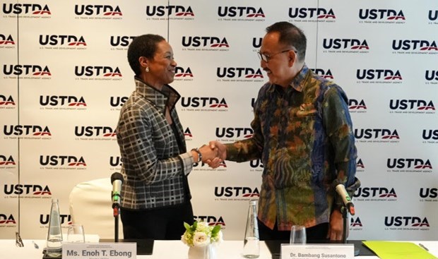US supports Indonesia in developing new capital city hinh anh 1