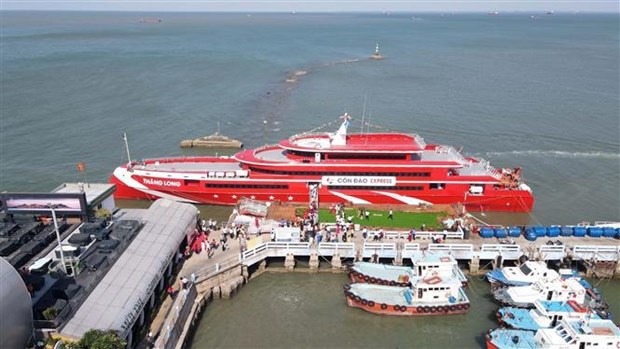 Vung Tau-Con Dao high-speed ferry launched hinh anh 1