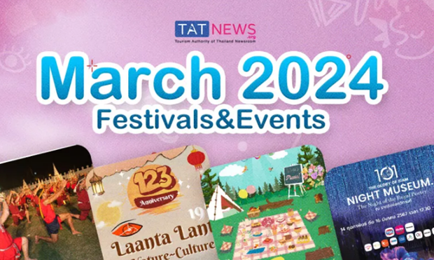 Thailand: Array of events to be held March hinh anh 1