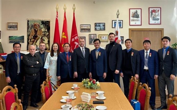 Youth unions of Vietnam, Belarus strengthen cooperation hinh anh 1