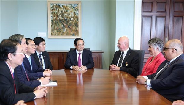 PM receives President of New Zealand - Vietnam Friendship Association hinh anh 1