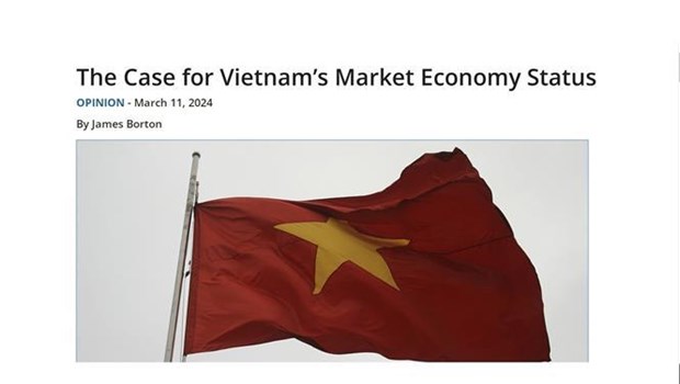 Scholar analyses why US should recognise Vietnam as market economy hinh anh 2