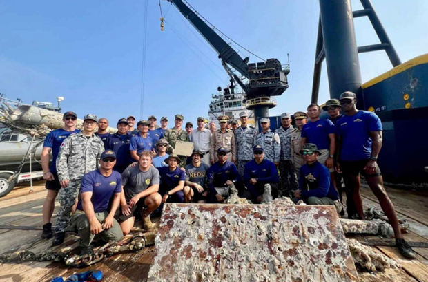 Thai Navy completes salvage of sunken ship hinh anh 1