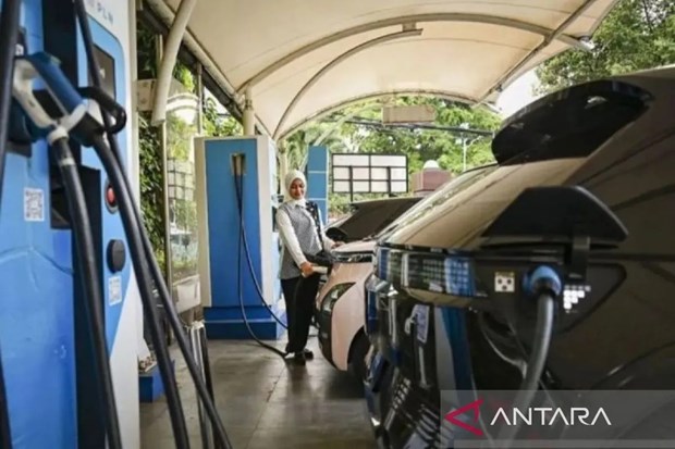 Indonesia encourages use of EV hinh anh 1