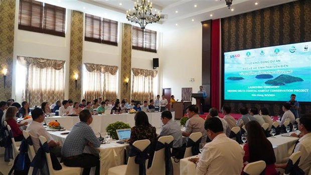 USAID-funded coastal habitat conservation in Mekong Delta kicked start hinh anh 1