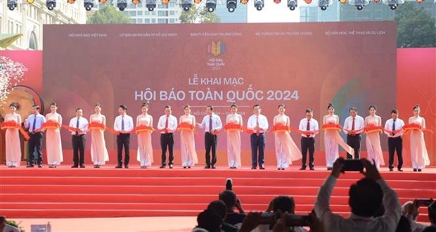 2024 National Press Festival opens in HCM City hinh anh 2