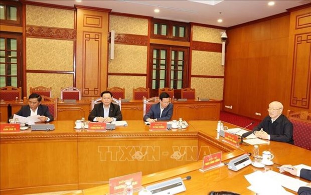 Party chief’s speech on personnel affairs important: officials hinh anh 1