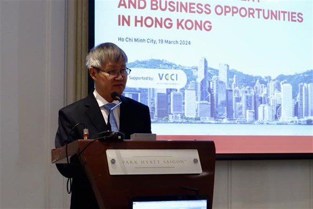Business meeting highlights business, investment cooperation opportunities for Vietnam, Hong Kong (China) hinh anh 1