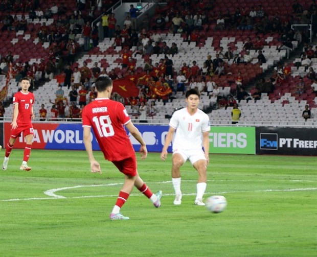 Vietnam suffers loss to Indonesia in World Cup qualifiers hinh anh 1