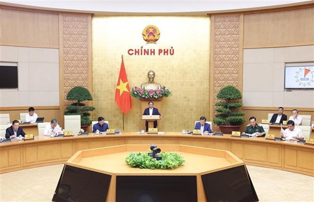 PM chairs Government's March law building session hinh anh 1