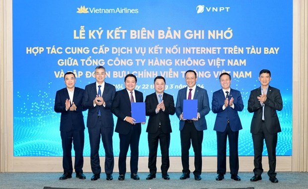 Vietnam Airlines passengers to access Internet from 2025 hinh anh 1