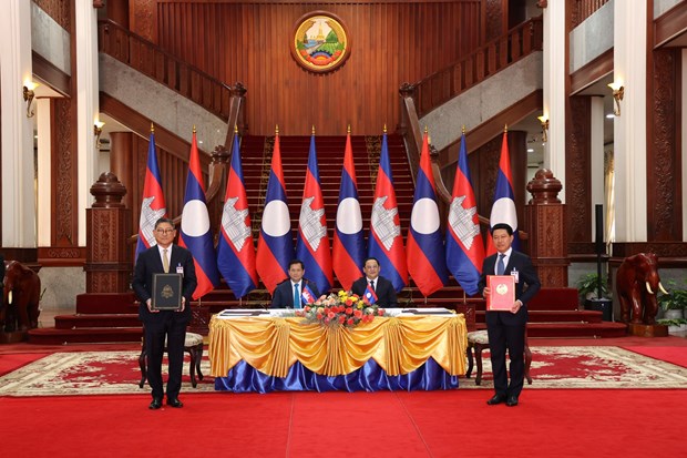 Cambodia, Laos step up cooperation hinh anh 1