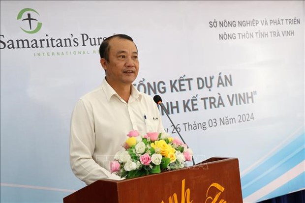 US organisation-funded project benefits poor households in Tra Vinh hinh anh 1