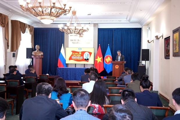 120th birth anniversary of prominent leader celebrated in Russia hinh anh 1