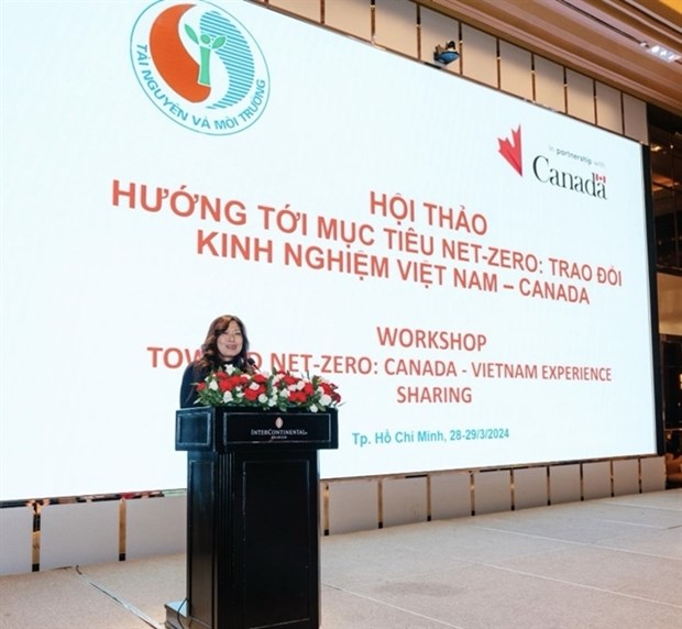 Vietnam, Canada to collaborate for transition to net-zero emissions economy hinh anh 1