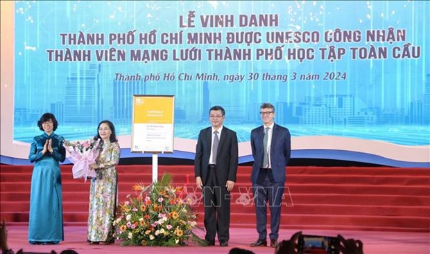 HCM City becomes member of UNESCO Global Network of Learning Cities hinh anh 1