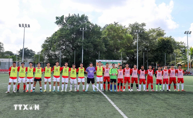 Sports event held to boost connection among Vietnamese people in Singapore hinh anh 1
