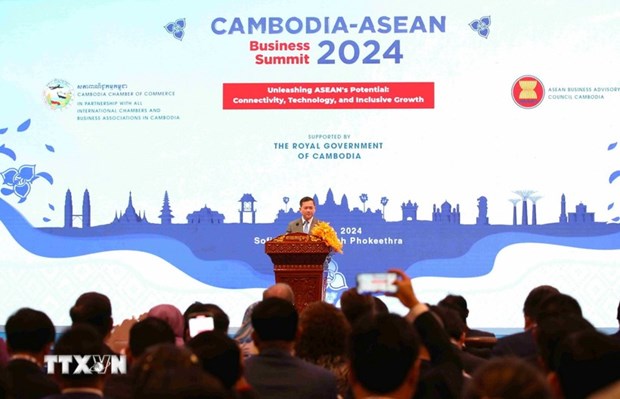 ASEAN-Cambodia Business Summit 2024 held hinh anh 1