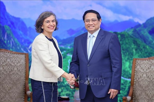 PM receives new Spanish Ambassador to Vietnam hinh anh 1