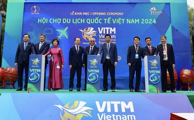 Vietnam Int’l Travel Mart opens in Hanoi hinh anh 1