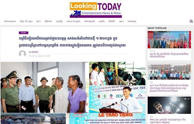 Cambodian media praises Vietnam’s ethnic policy, progress in southern Khmer region hinh anh 1