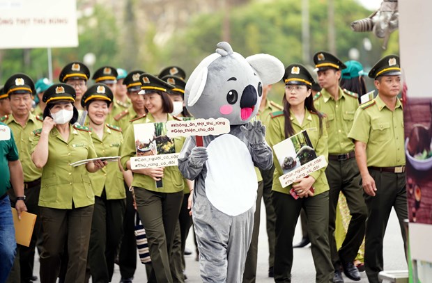 Communication campaign calls for wildlife conservation efforts hinh anh 1