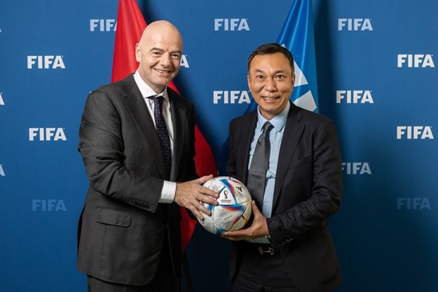 VFF President leads AFC delegation at U23 Asian Championship finals hinh anh 1