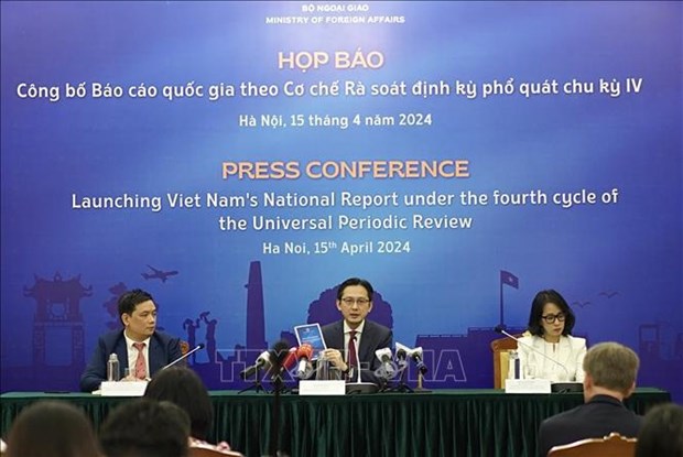 Vietnam’s National Report under 4th UPR cycle announced hinh anh 1