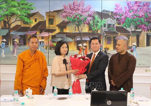 Vietnamese community in India stays united, contributes to homeland hinh anh 1