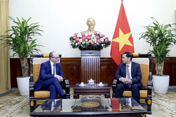 Foreign Minister welcomes Spanish State Secretary for foreign affairs hinh anh 1