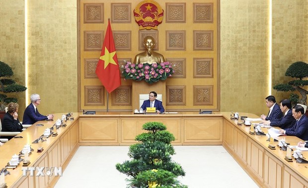 Prime Minister receives Apple CEO hinh anh 2