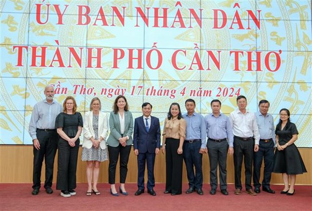 Can Tho explores climate change cooperation with foreign countries hinh anh 1